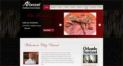 Desktop Screenshot of chezvincent.com